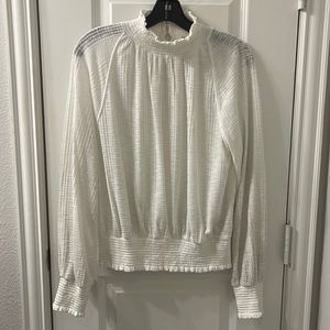 Sheer Mocked Turtle Neck by Free People